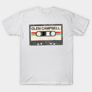 kurniamarga vintage cassette tape Glen Campbell T-Shirt